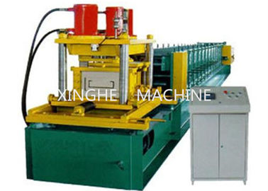 China 7,5 het kW Gegalvaniseerde Broodje die van Staalpurlin Machine met 6 Ton Hoge Capaciteit vormen leverancier